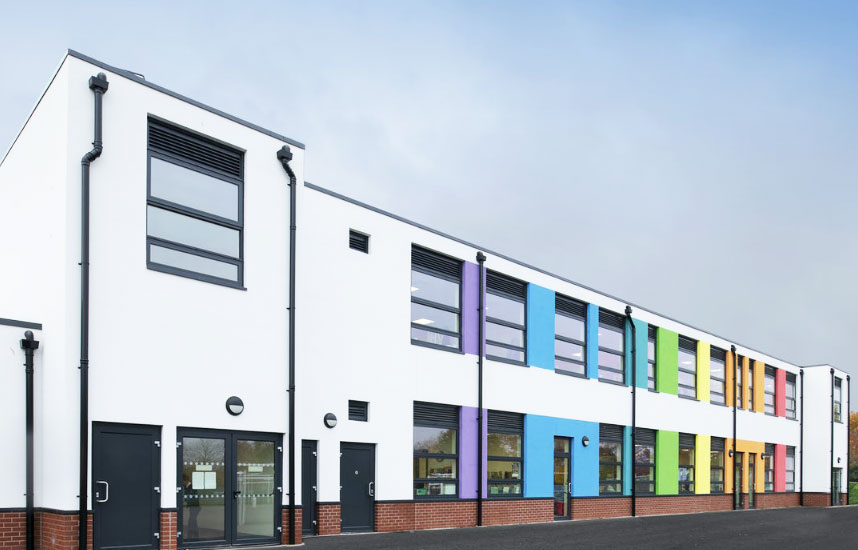 Poundhill Primary
                                School, Pound Hill,
                                Crawley, Drylining London 